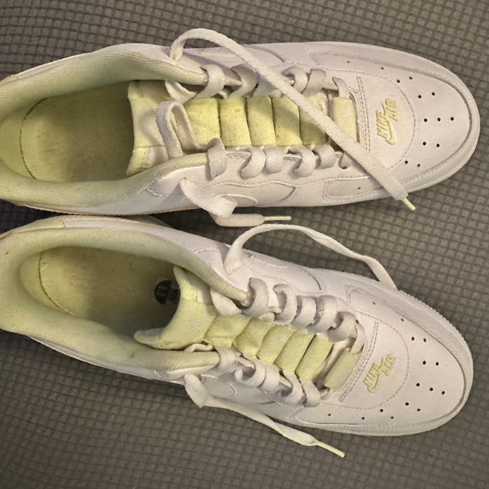 Nike Cream and White Sneakers